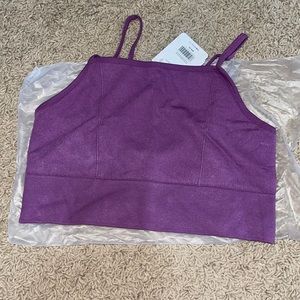 NWT Fabletics Cloud Seamless Midi Bralette